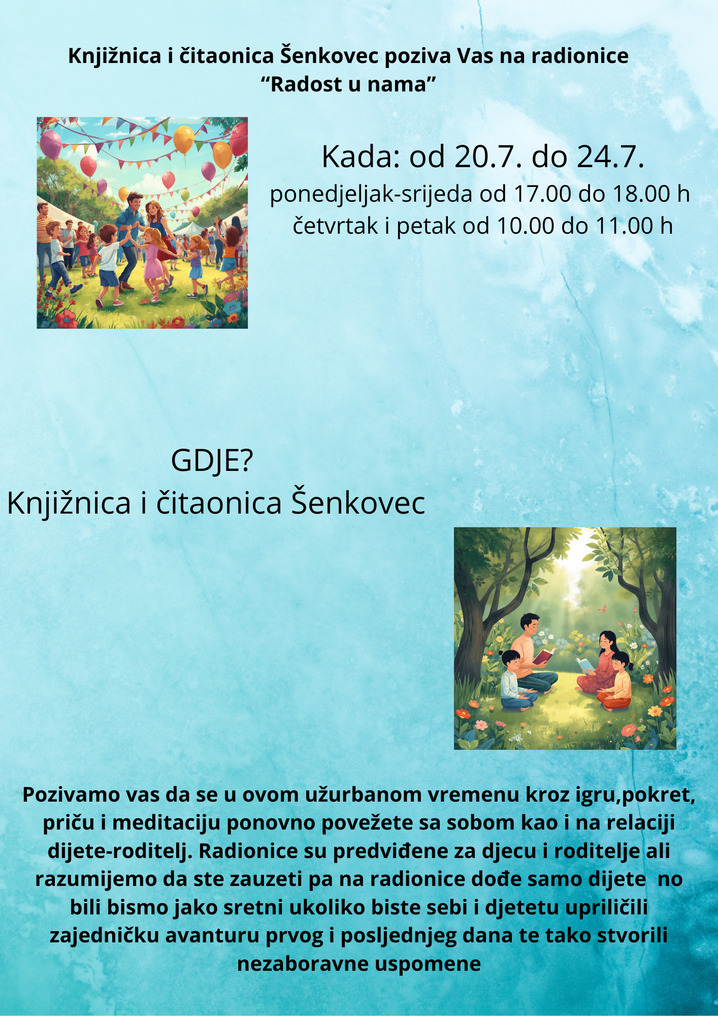 radionice Radost u nama