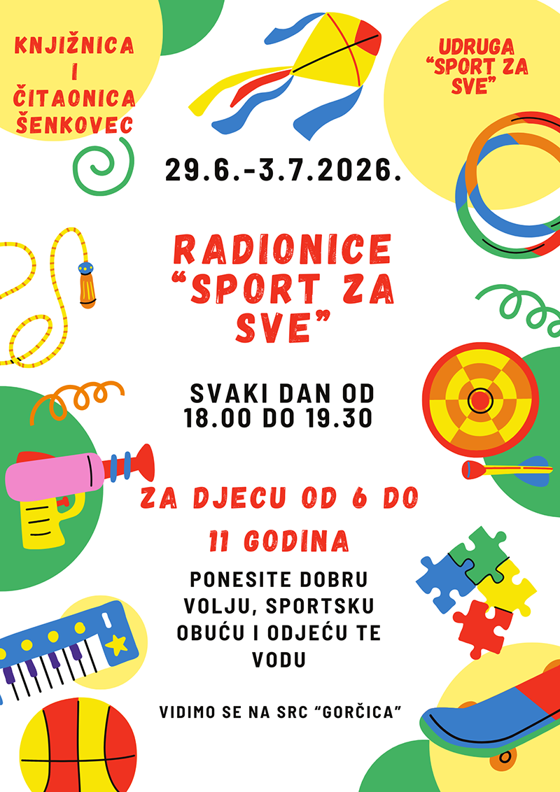 radionice Sport za sve