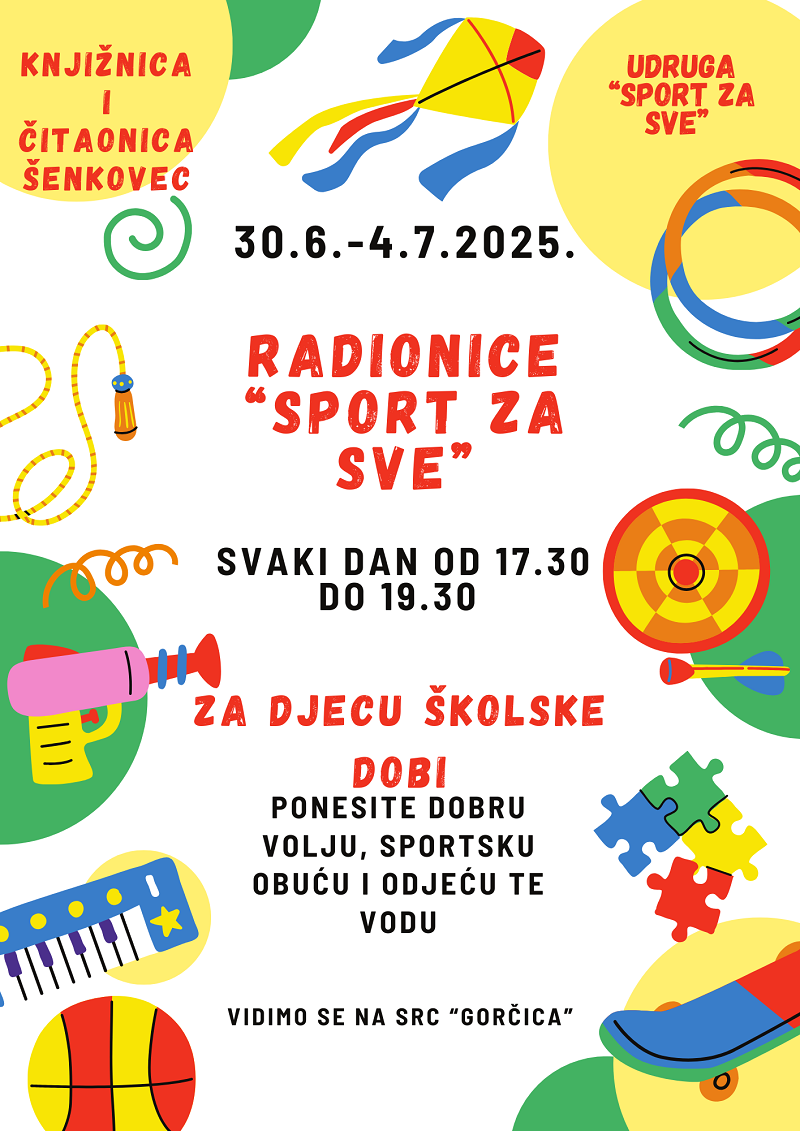 Letak Sport za sve 2025